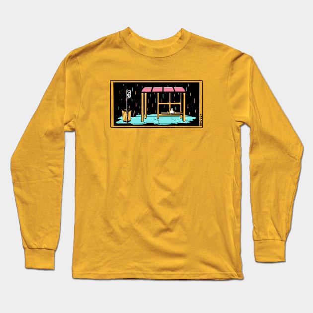 Waiting Duck Long Sleeve T-Shirt by Bdoosh